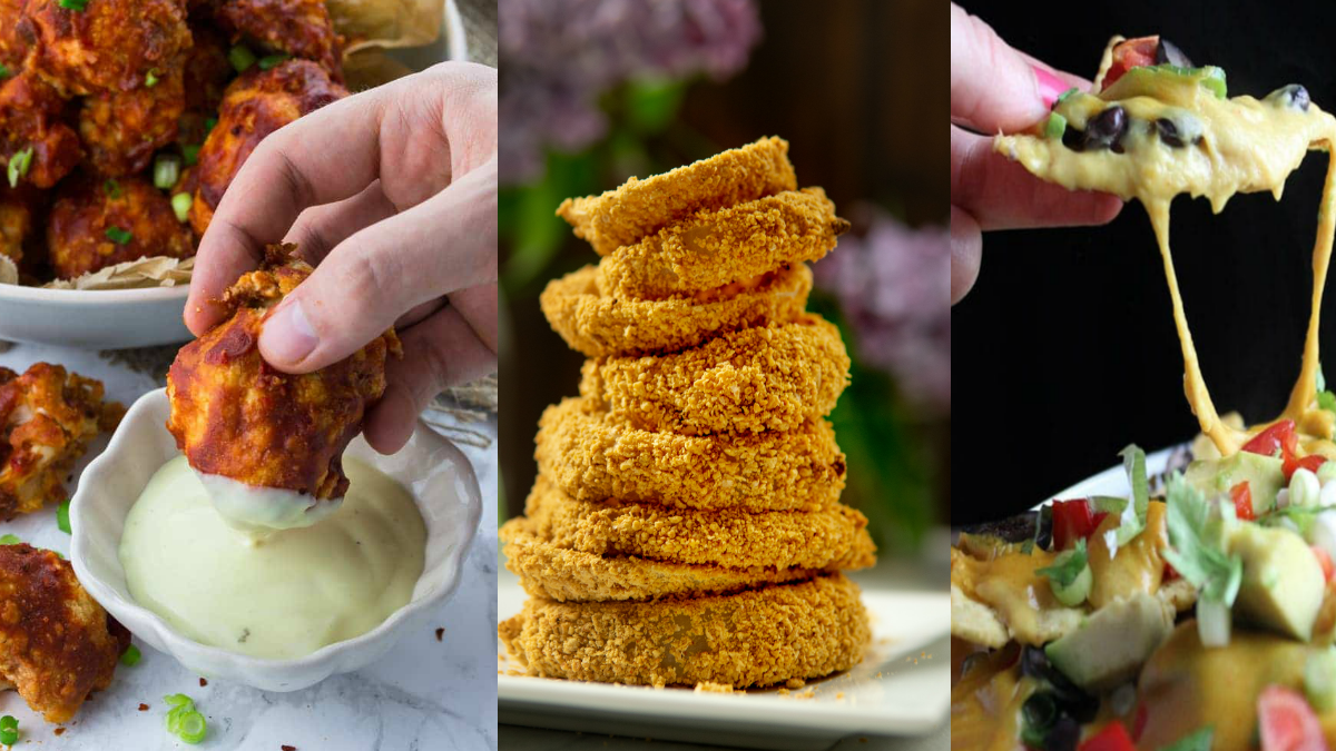 50 Vegan Superbowl Recipes will satisfy even the biggest of carnivores attending your Superbowl party! From loaded nachos to stuffed crust pizza and dessert