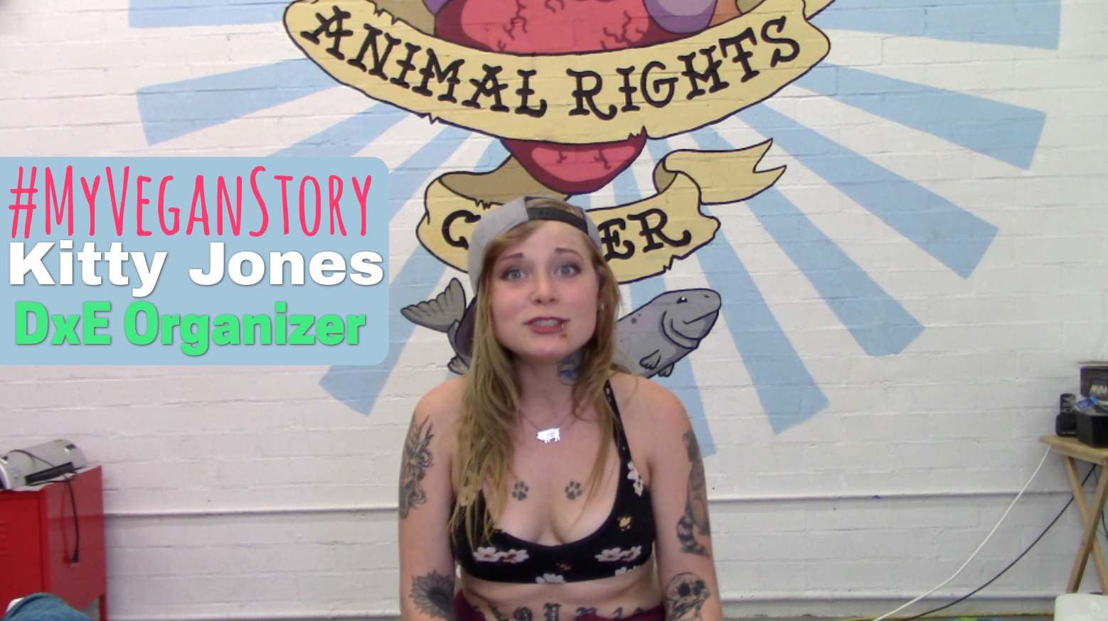 #MyVeganStory : DxE Organizer Kitty Jones