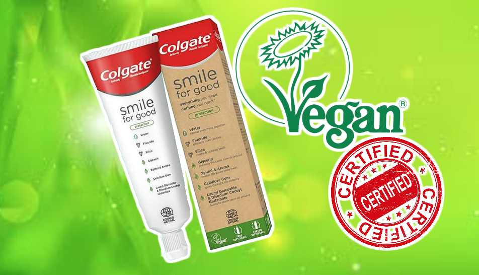 Colgate Launches Vegan Certified Toothpastes